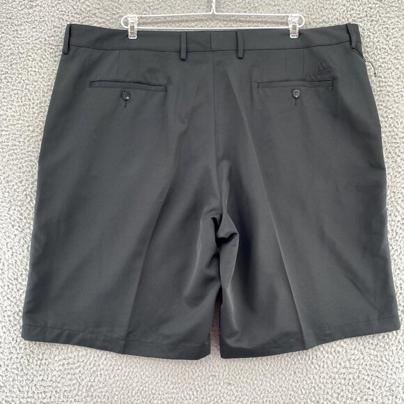 Adidas Shorts Mens 42 Black ClimaLite Golf Chino Activewear Performance Outdoor - Picture 3 of 13